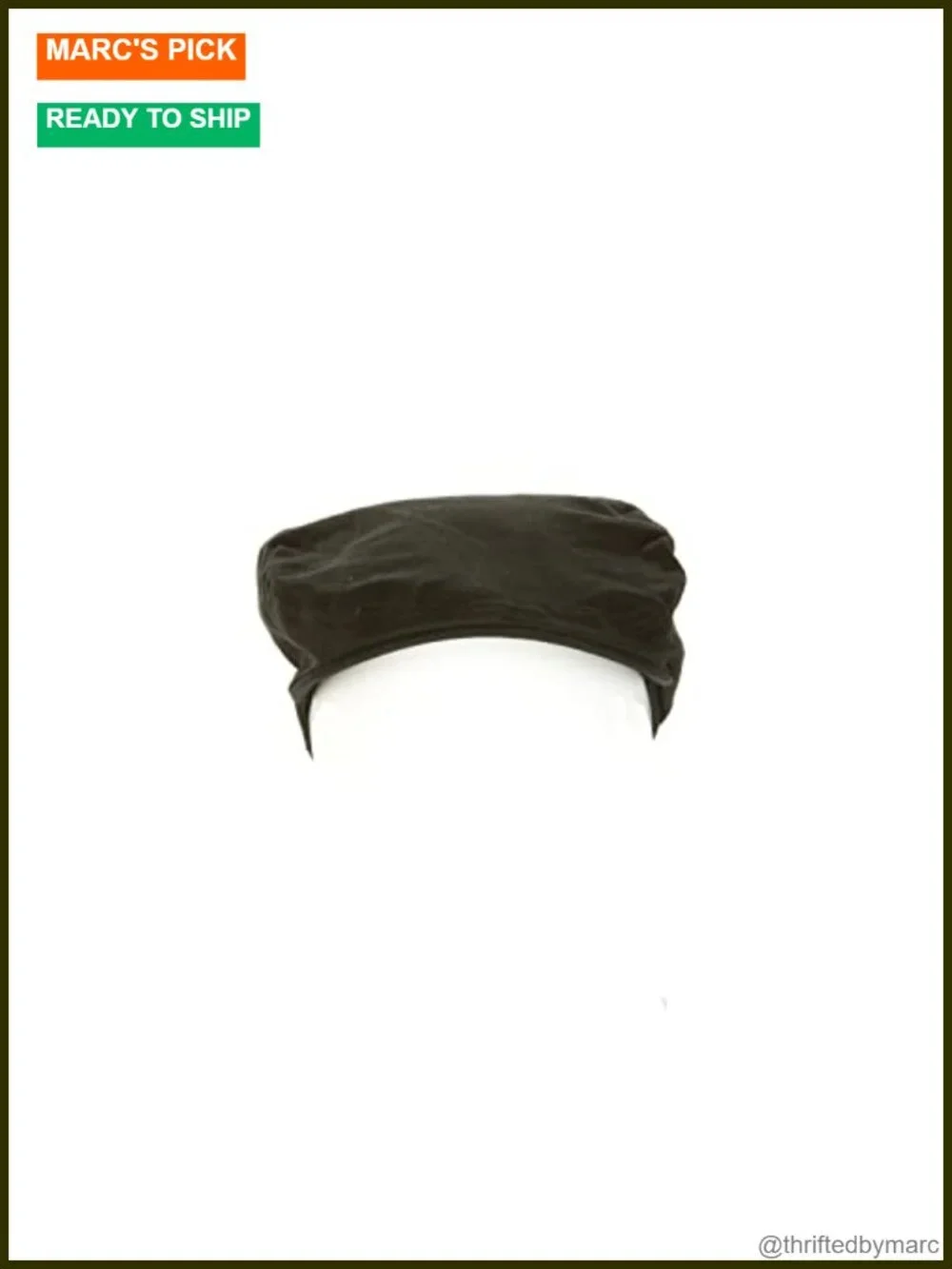 Cotton-Spandex Driver Cap with Built-In Sweat Guard